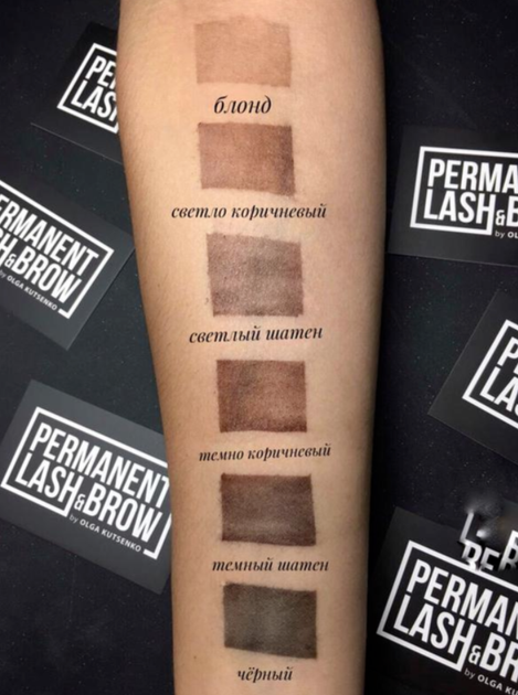 Хна Permanent lash&brow для бровей (5 г) (Черный) - изображение 3