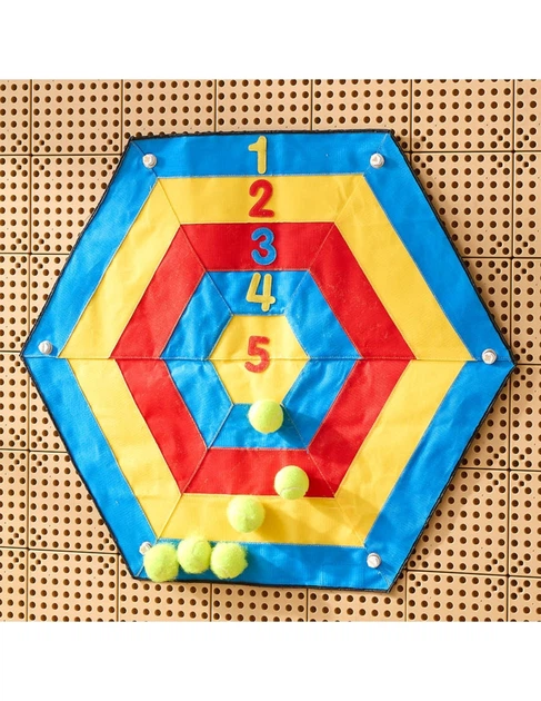  Аркадна гра Masterkidz шестикутна мішень на липучках STEM: влуч у ціль (ME35080) (6955920035080) - зображення 4