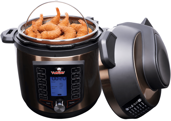 Мультиварка-скороварка Yummy YPC-A600G - Фото 8 Мультиварка-скороварка Yummy YPC-A600G - изображение 8