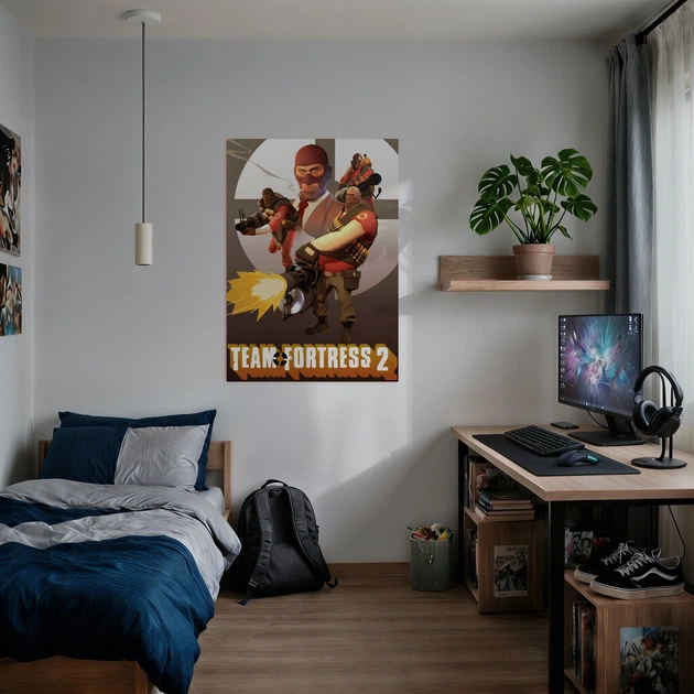 Постер Team Fortress 2, TF2, декор комнаты геймера, A3 42×30 см (id7320) - изображение 2