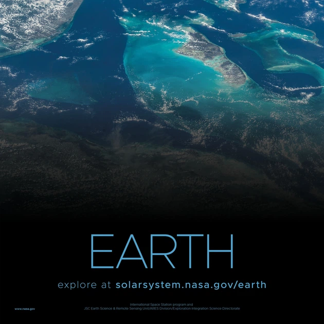 Интерьерная картина Земля, Earth, NASA, НАСА, космос, астрономия, 42×27 см (id7096) - изображение 3