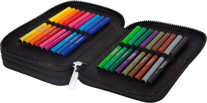 Piórnik CoolPack Jumper 2 Let's Gol dwukomorowy z wyposażeniem 19.5 x 12.5 x 5 cm (5903686325083) - obraz 3