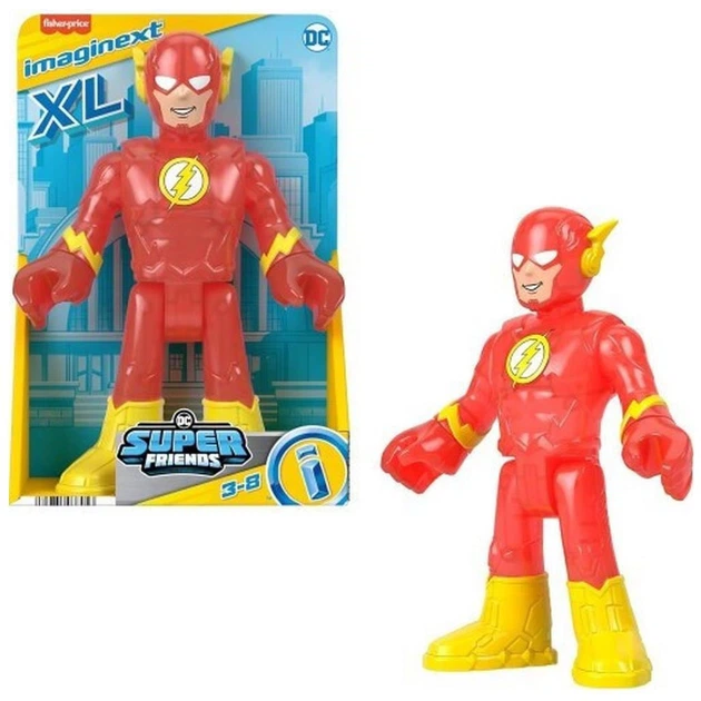 Фігурка Fisher-Price DC Super Friends: Flash XL 25 см HXH34 (194735229949) - зображення 2