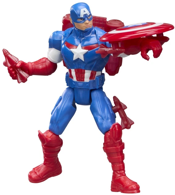Набір Hasbro Marvel Avengers: Captain America 11.4 см G2847 (5010996357076) - зображення 9