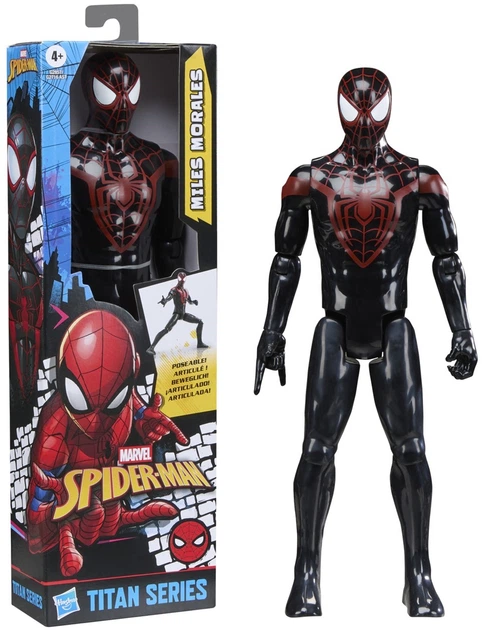 Фігурка Hasbro Marvel Titan Series Spider-Man: Miles Morales 30 см G2857 (5010996361561) - зображення 7
