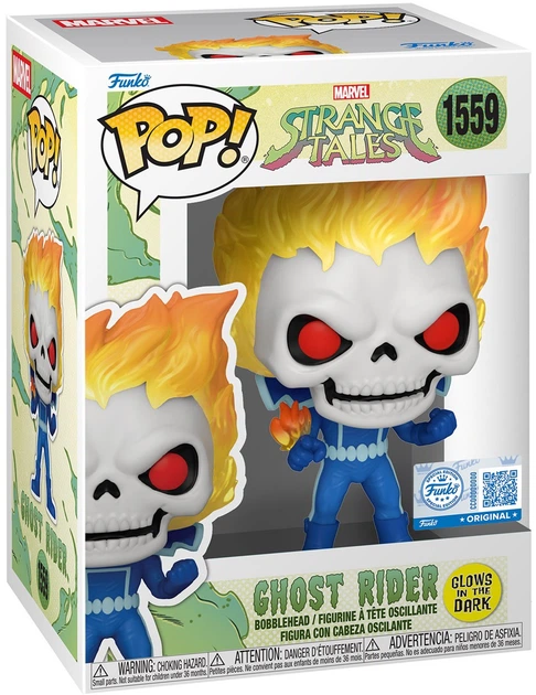 Фігурка Funko Pop! Marvel Strange Tales: Ghost Rider 10 см 87248 (889698872485) - Фото 1 Фігурка Funko Pop! Marvel Strange Tales: Ghost Rider 10 см 87248 (889698872485) - зображення 1