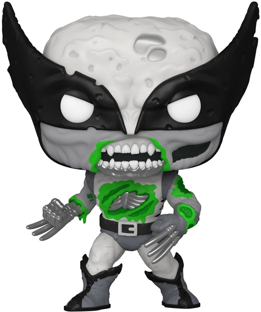 Фігурка Funko Pop! Marvel Zombies: Wolverine 10 см 88261 (889698882613) - зображення 2