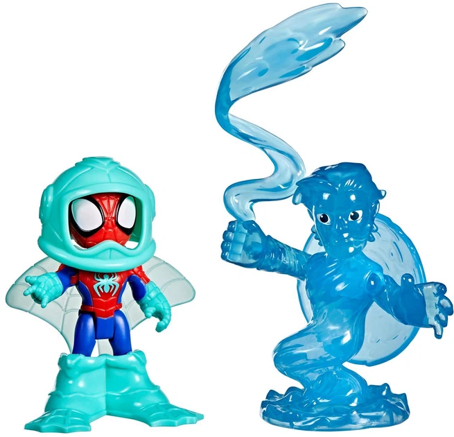 Набір Hasbro Disney Jr. Marvel: Спайді та його дивовижні друзі — Waterwebs Спайді та Гідро-Мен 10 см G1463 (5010996281203) - зображення 5