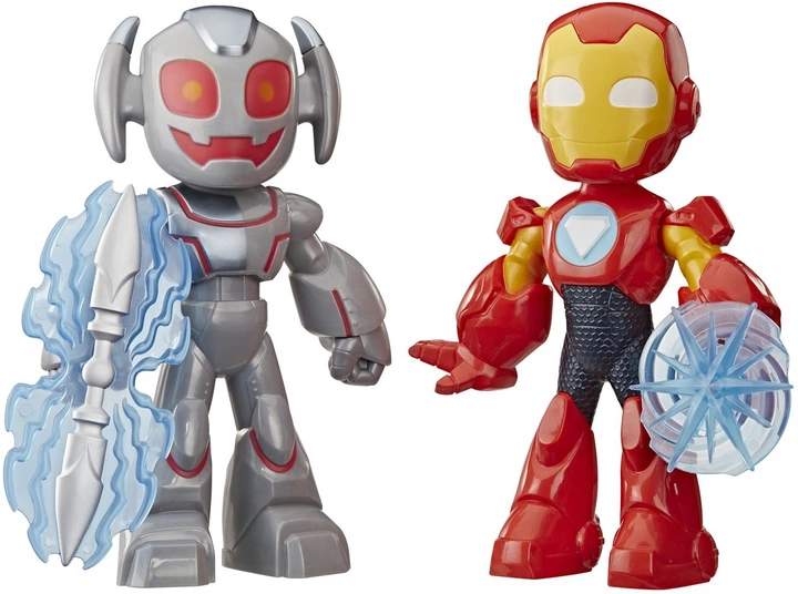 Набір фігурок Hasbro Marvel Iron Man and his awesome friends: Залізна людина та Альтрон 10 см G1995 (5010996355973) - зображення 3