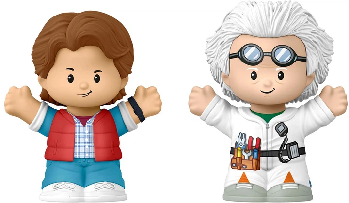 Набір фігурок Fisher-Price Little People: Назад у майбутнє 7 см JFD74 (194735294589) - зображення 3