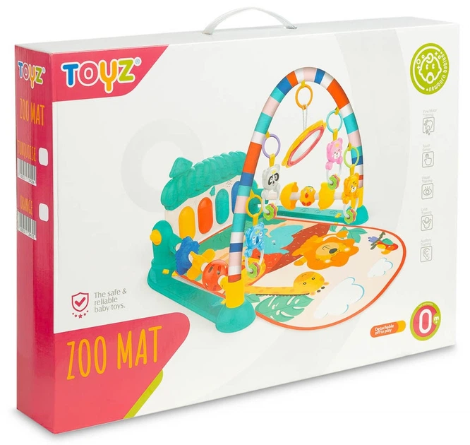 Mata edukacyjna Toyz Zoo Pomarańczowa (5908310394305) - obraz 6