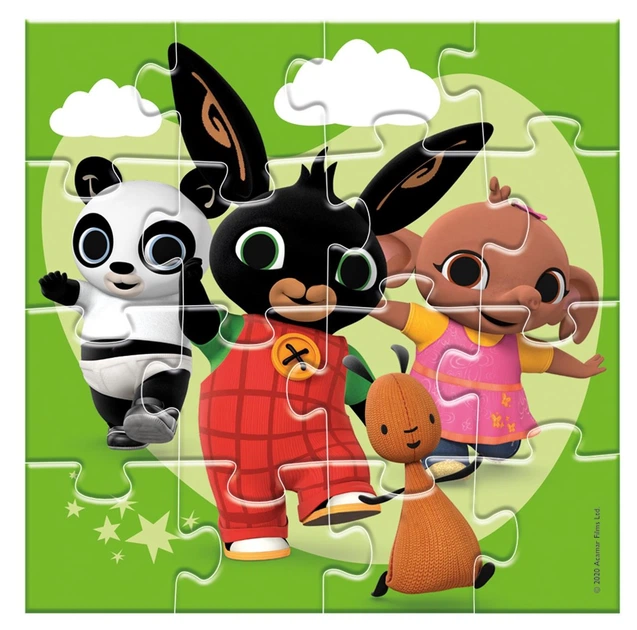 Puzzle Bambolino Toys Bing — 4 w 1 35 elementów (12004332) (4005555043324) - obraz 6