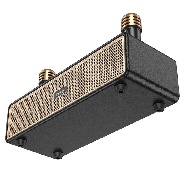 Портативная колонка Hoco BS63 Graceful Wireless Dual-Mic BT Speaker 10W*2 Black - изображение 4