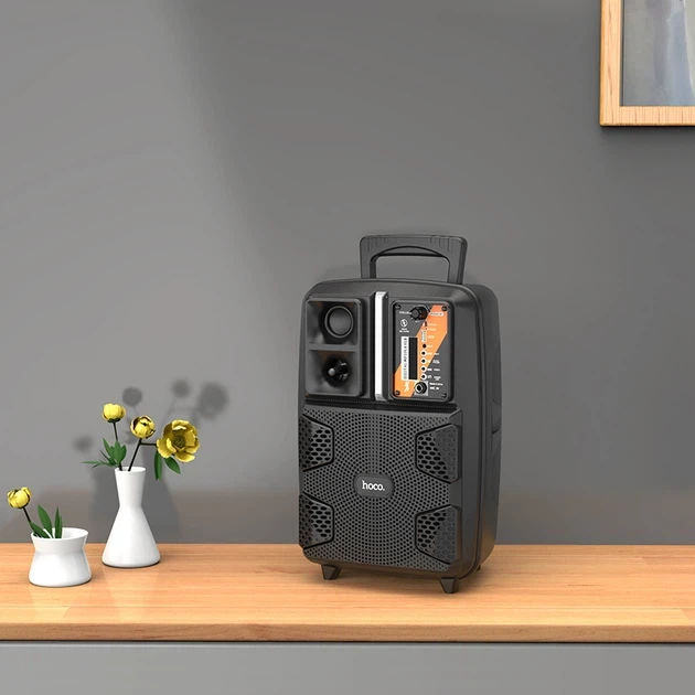 Портативная колонка Hoco BS37 Dancer Outdoor Wireless Speaker 10W Black - изображение 6