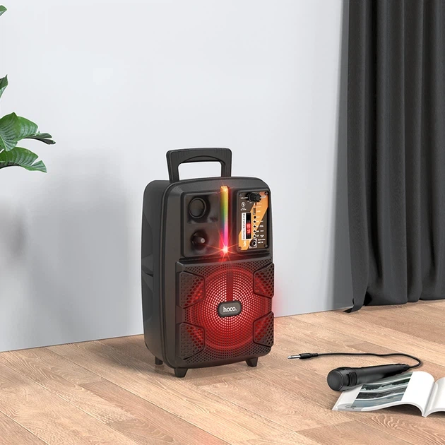 Портативная колонка Hoco BS37 Dancer Outdoor Wireless Speaker 10W Black - изображение 7