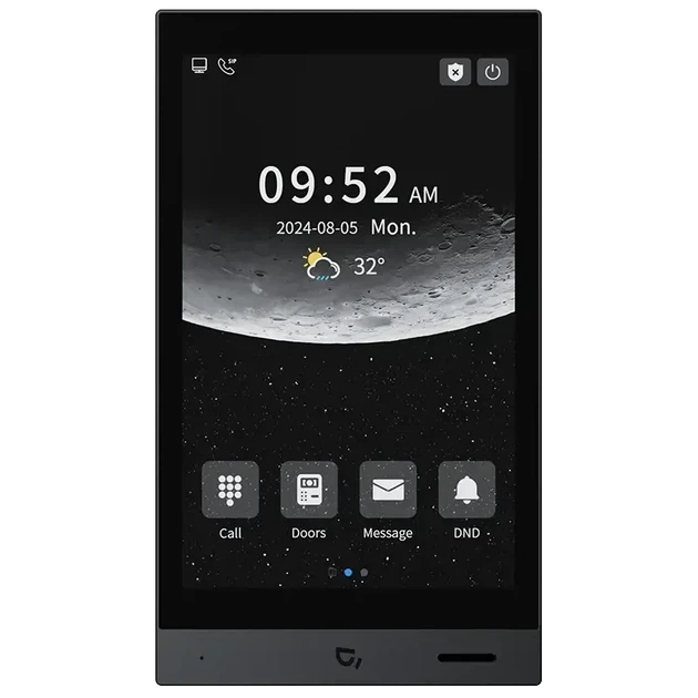 Видеодомофон Dnake H616 Black 8" - изображение 3