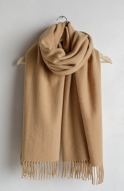 Шарф SAFALANO CASHMERE бежевий 30x200 (000000602) - изображение 3