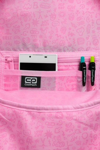 Plecak CoolPack Pastel Rider Powder Pink 27 l 43 x 31 x 19 cm (5903686320583) - obraz 5