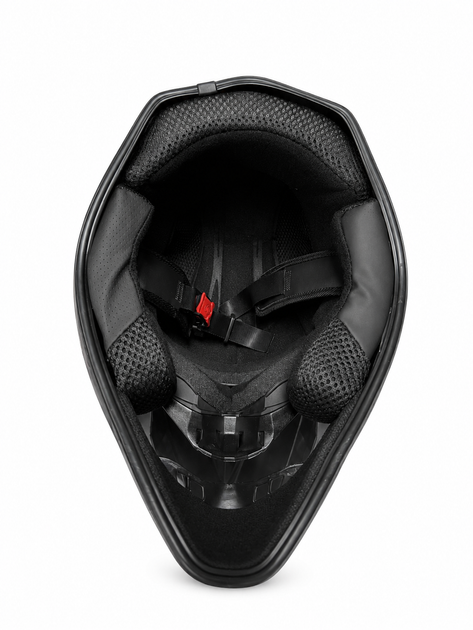 Кросовий мотошолом Uchoose Matte Black Розмір M з окулярами | Шолом для ендуро, мотокросу та ATV - Фото 5 Кросовий мотошолом Uchoose Matte Black Розмір M з окулярами | Шолом для ендуро, мотокросу та ATV - зображення 5