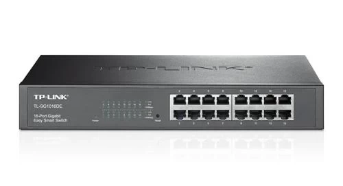 Коммутатор TP-LINK TL-SG1016DE 16x1GE, EasySmart - Фото 1 Коммутатор TP-LINK TL-SG1016DE 16x1GE, EasySmart - изображение 1