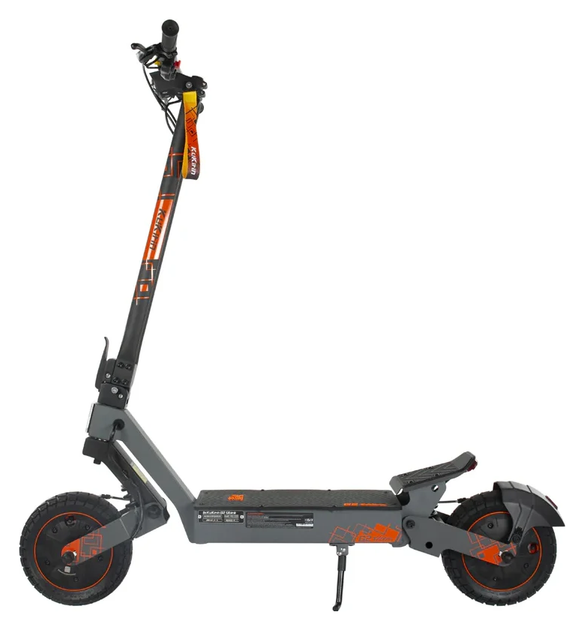 Електросамокат KUGOO KIRIN G2 Ultra 2025 (800x2 Вт; 18 А*год; 48В), чорний (ECO_Kk-G2Ultra) - изображение 2