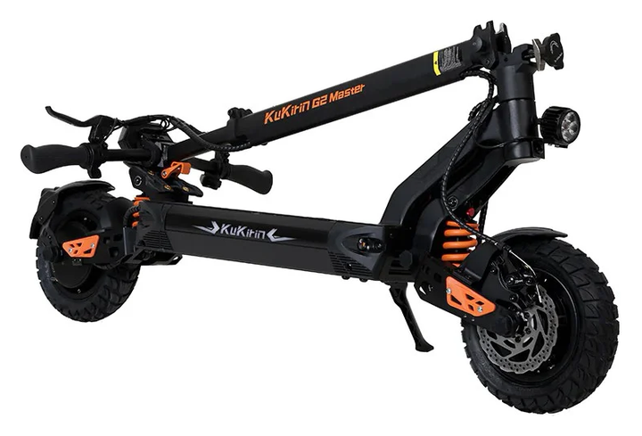 Електроскутер Kugoo Kirin G2 Master Dual 2025 (1000x2 W; 20.8 A*h; 52 V), чорний (ECO_Kk-G2Master) - изображение 7