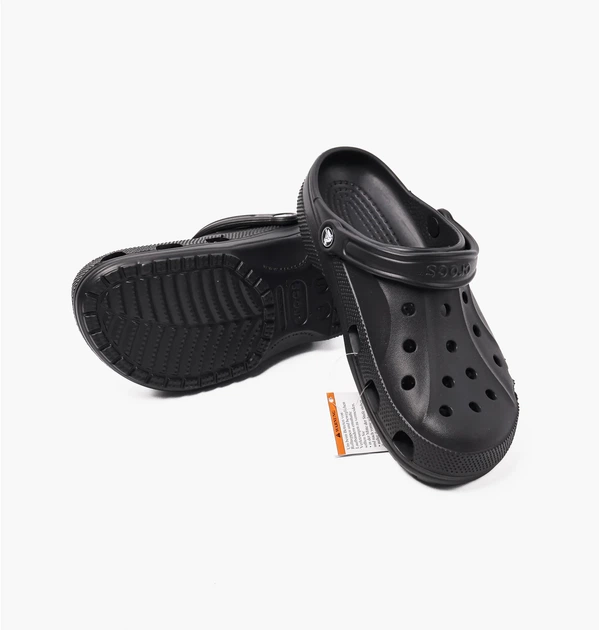 Тапочки унiсекс CROCS Baya Clog Black чорні крокси 45-46 - зображення 2