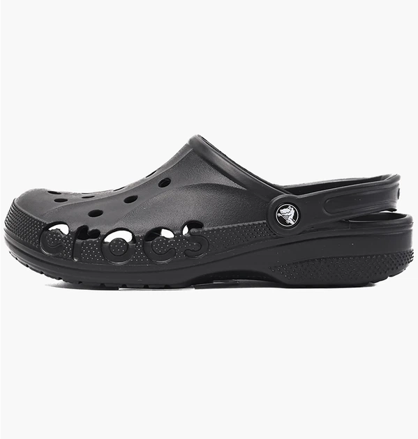 Тапочки унiсекс CROCS Baya Clog Black чорні крокси 45-46 - зображення 5