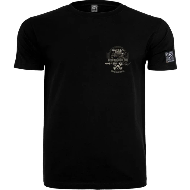 Футболка мужская Silberrücken GB77 Gorilla Biker Trouble черная 3XL (MD7713-1) - изображение 2