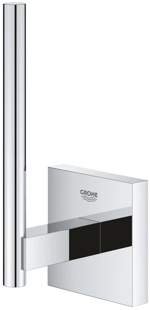 Uchwyt na papier toaletowy Grohe QuickFix Start Cube 40979000 - obraz 2