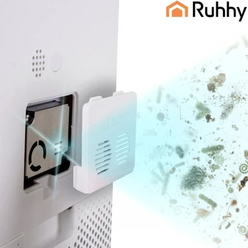 Очисник повітря Purlov HEPA 35 Вт 80 м2 Wi-Fi для алергіків і сімей із дітьми білий - зображення 6