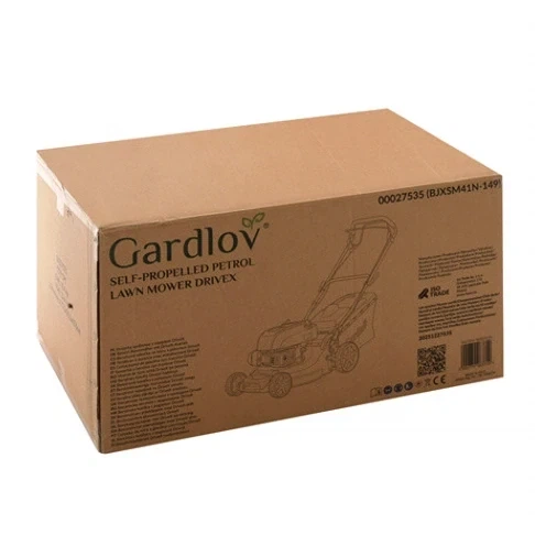 Газонокосилка бензиновая самоходная Gardlov DriveX 2.3 кВт 149 см³ ширина 40.6 см корзина 50 л функция мойки - Фото 3 Газонокосилка бензиновая самоходная Gardlov DriveX 2.3 кВт 149 см³ ширина 40.6 см корзина 50 л функция мойки - изображение 3