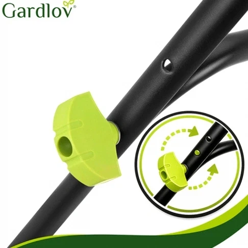 Ручна підмітальна машина 680 мм 24 л 3 щітки для прибирання листя Nexo Gardlov - зображення 7