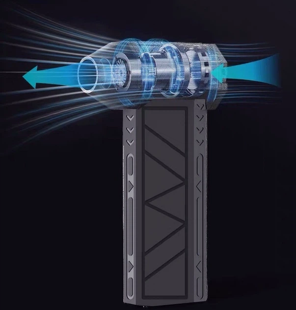 Мини воздуходувка с мощностью 600 Вт, 5000 mAh регулируемой скоростью, XPRO - изображение 6