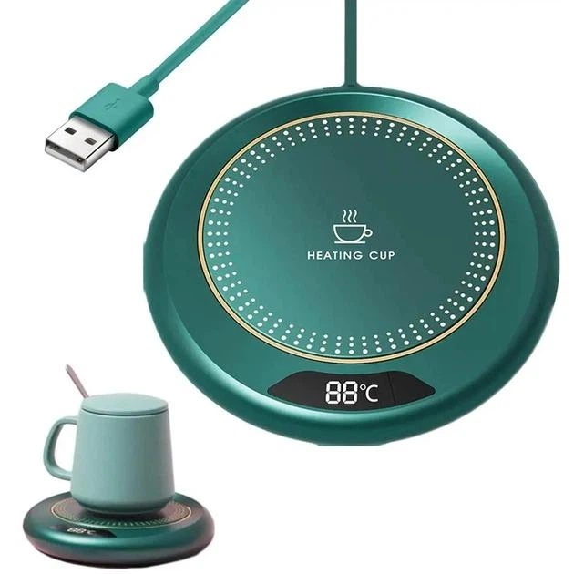 Нагрівач для чашки USB підставка для кави з регулюванням температури - зображення 10