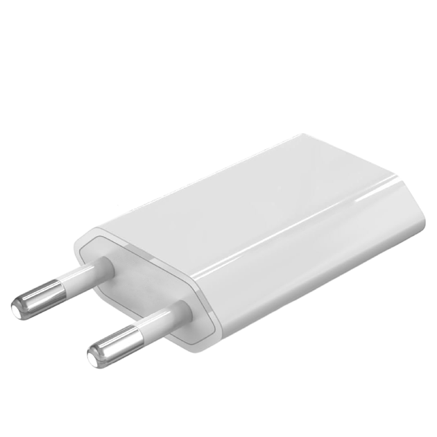 Мережевий зарядний пристрій USB 1A 220V для смартфонів - зображення 3
