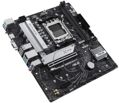 Материнська плата AM5 Asus PRIME B650M-K, B650, 2xDDR5, Int.Video (CPU), 4xSATA3, 2xM.2, 1xPCI-E 4.0 x16, 2xPCI-E 4.0 x1, Realtek 7.1, Realtek 2.5Gb, 6xUSB3.2/6xUSB2.0, VGA/HDMI, MicroATX - изображение 5