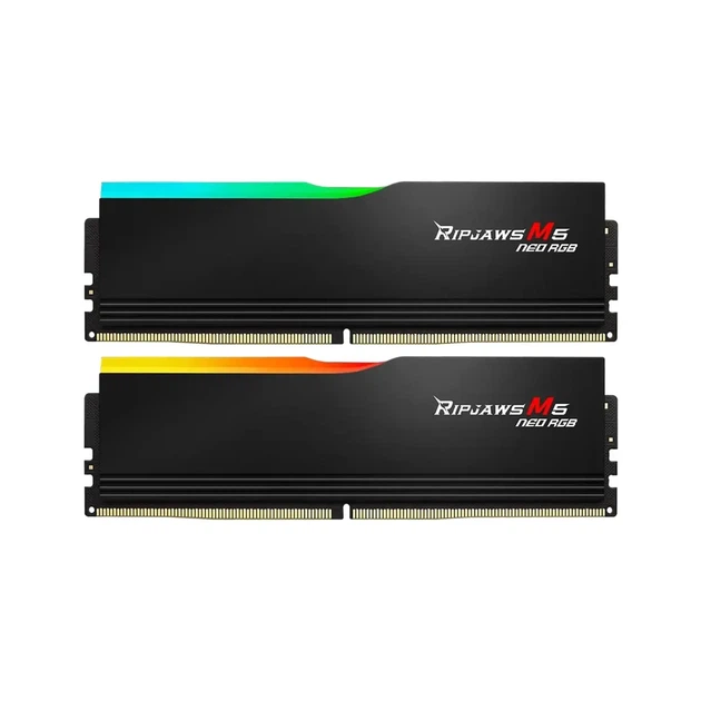 Модуль пам'яті G.Skill Ripjaws M5 Neo RGB Black DDR5-6000 32GB (2x16GB) (F5-6000J2836G16GX2-RM5NRK) - изображение 2