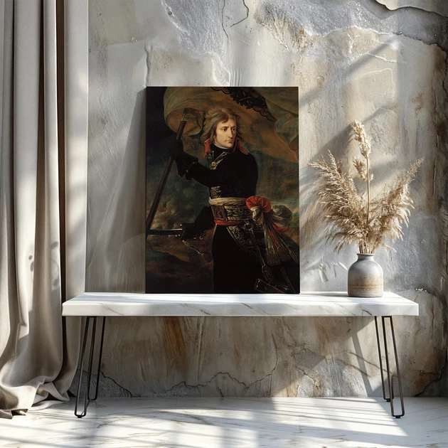 Интерьерная картина Наполеон Бонапарт, Антуан-Жан Гро, Antoine-Jean Gros, Bonaparte, интерьерный декор, 40×30 см (id4231) - изображение 4