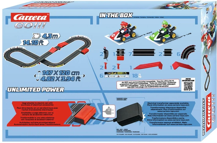 Tor wyścigowy Carrera GO!!!: Mario Kart - Racing Set (20063503) (4007486635036) - Zdjęcie 3 Tor wyścigowy Carrera GO!!!: Mario Kart - Racing Set (20063503) (4007486635036) - obraz 3