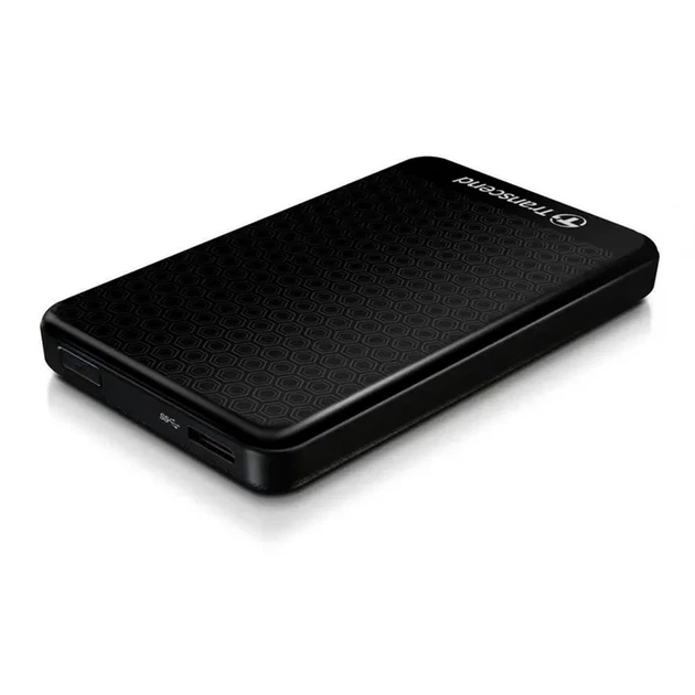 Жорсткий диск Transcend 2TB TS2TSJ25A3K Storejet 2.5" USB 3.0 Black - изображение 2