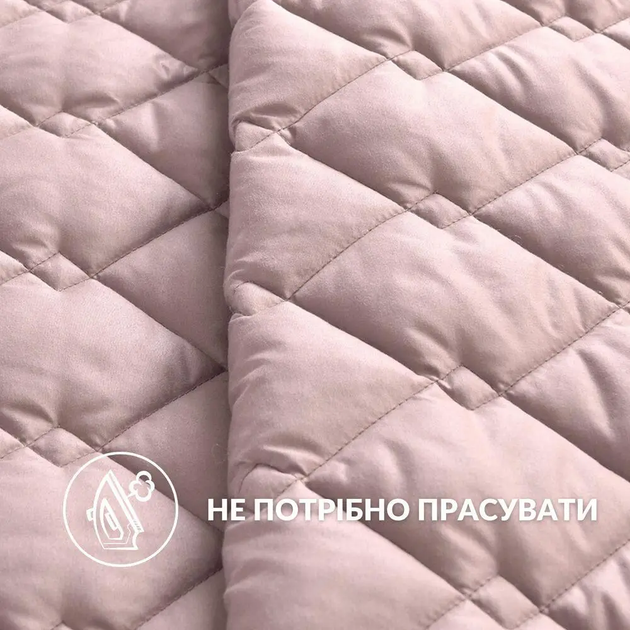 Покривало IDEIA 100х135 см двустороннє, Рожевий 000039067 - изображение 6