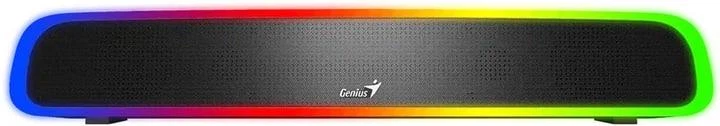 Портативная колонка GENIUS USB SoundBar 200BT, 4W, Bluetooth, RGB, Чёрный - изображение 2