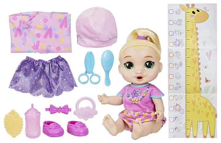Lalka Bobas Hasbro Baby Alive: Baby Grows Up! 35 cm (G1444) (5010996344380) - Zdjęcie 6 Lalka Bobas Hasbro Baby Alive: Baby Grows Up! 35 cm (G1444) (5010996344380) - obraz 6