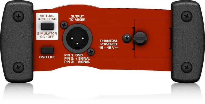 Aktywny Di-Box Behringer GI100 Czerwony (4033653050227) - obraz 4