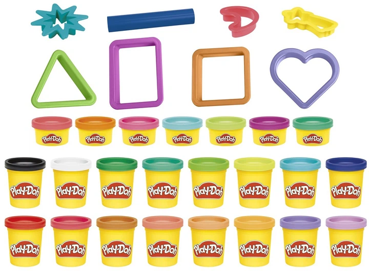 Набір маси для ліплення Hasbro Play-Doh: Core Playsets - Giftable Compound & Tools (G3475) (5010996389152) - зображення 2