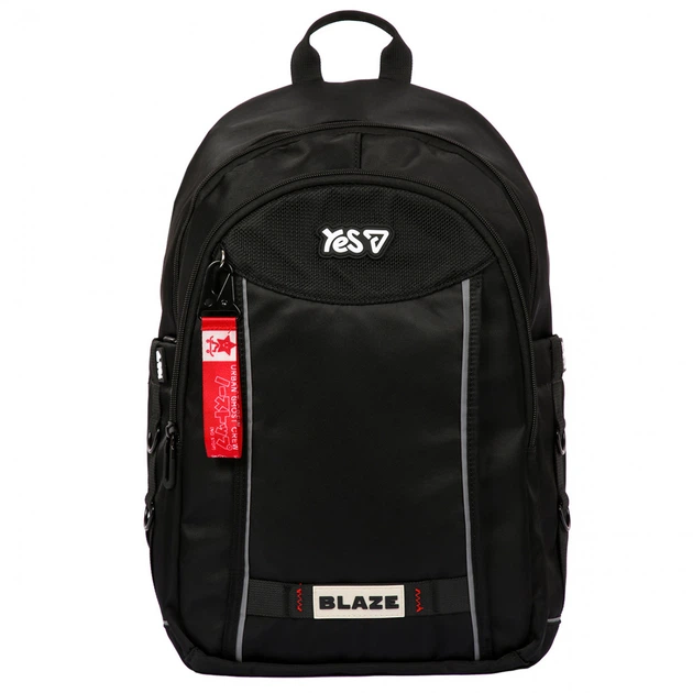 Рюкзак YES TS-60L шкільний Blaze 550404 + пляшка для води 550мл. - зображення 3