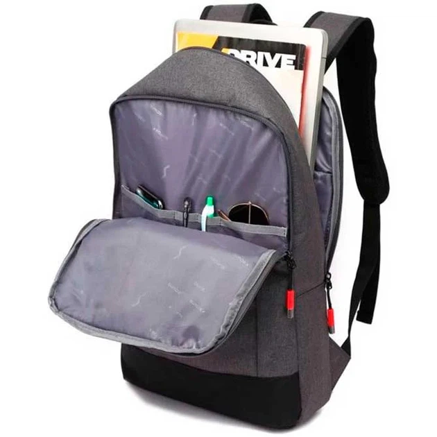 Рюкзак для ноутбука 15.6" SUMDEX PON-261GY Grey - Фото 2 Рюкзак для ноутбука 15.6" SUMDEX PON-261GY Grey - изображение 2