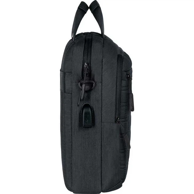 Сумка для ноутбука 16" 2E CrossSquares Black (2E-CBN9198BK) - Фото 5 Сумка для ноутбука 16" 2E CrossSquares Black (2E-CBN9198BK) - изображение 5