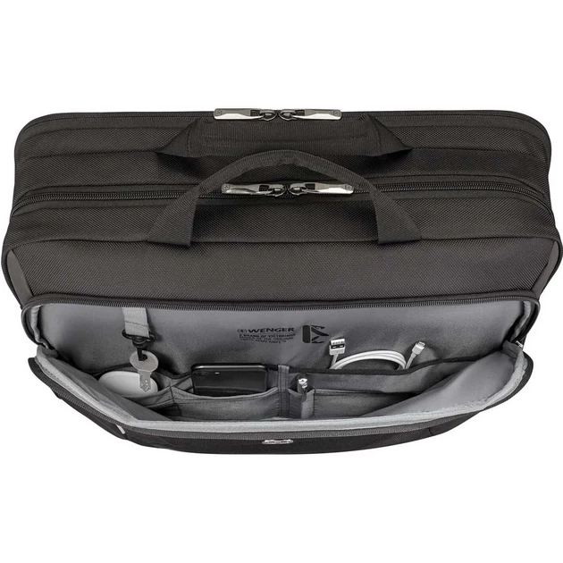 Сумка для ноутбука 17" WENGER XE Brief Black (653301) - Фото 5 Сумка для ноутбука 17" WENGER XE Brief Black (653301) - изображение 5